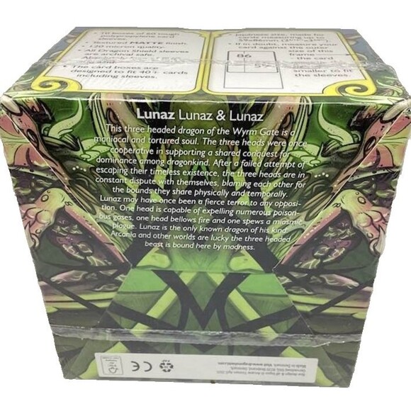 Dragon Shield Japanese Sz Eucalyptus Green Card Sleeves Case 10 Boxes Lehel NEW - Picture 10 of 10